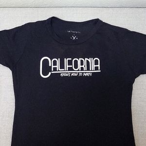 New California Knows How To Party -  Kids T Shirt ~ Black